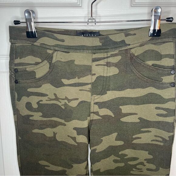 Sanctuary Runway Ponte Camouflage Leggings Forest Green Camo S - Picture 6 of 12
